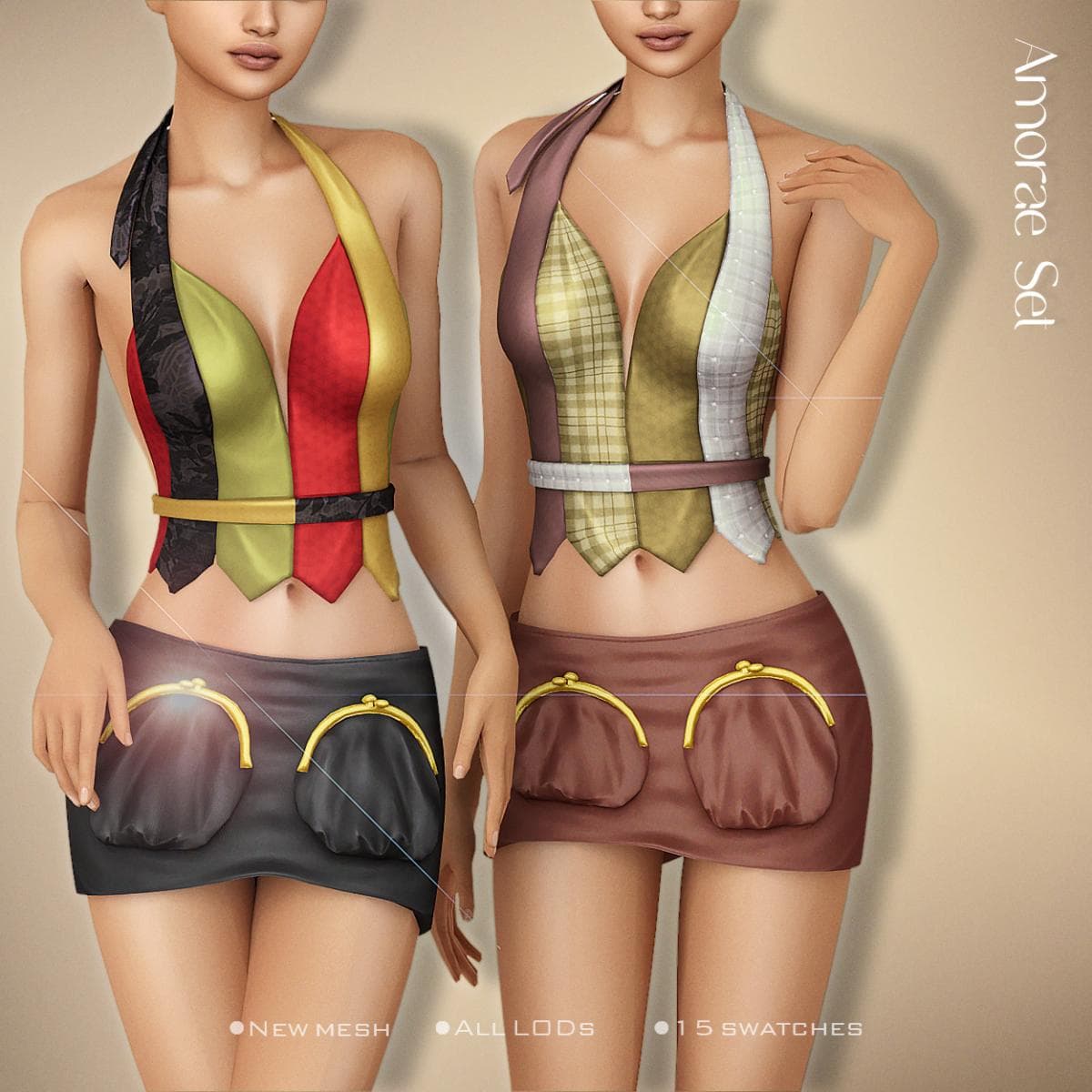 Галерея мода Коллекция одежды Solace CC Collection #1